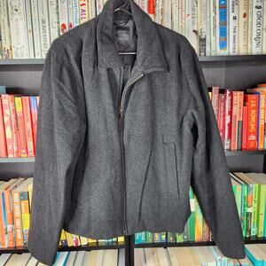 Express Design Studio Men's Wool Winter Jacket
